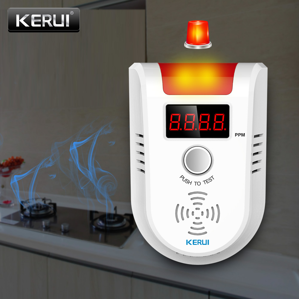 Home Security Upgrades - KERUI GD13 LPG GAS Detektor Alarm