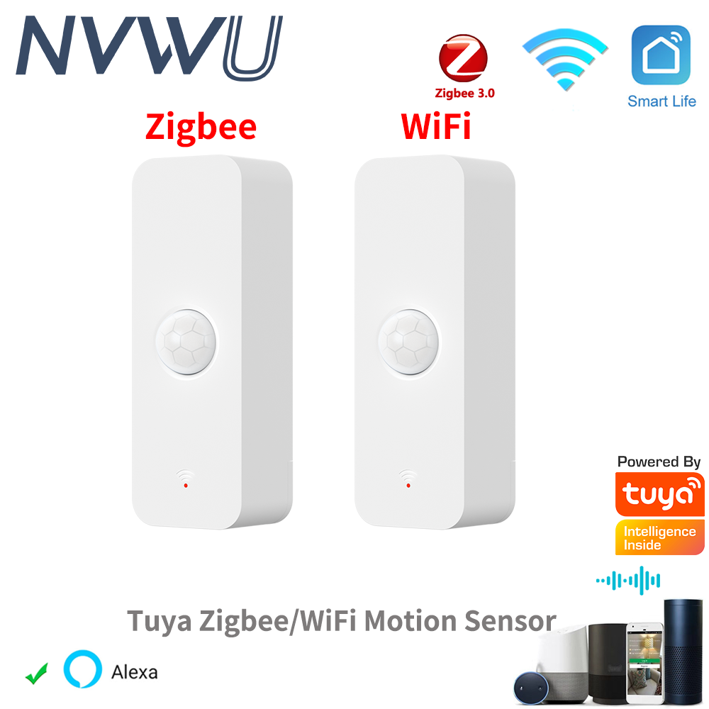 Home Security With Ai - Tuya WiFi Zigbee PIR Motion Sensor