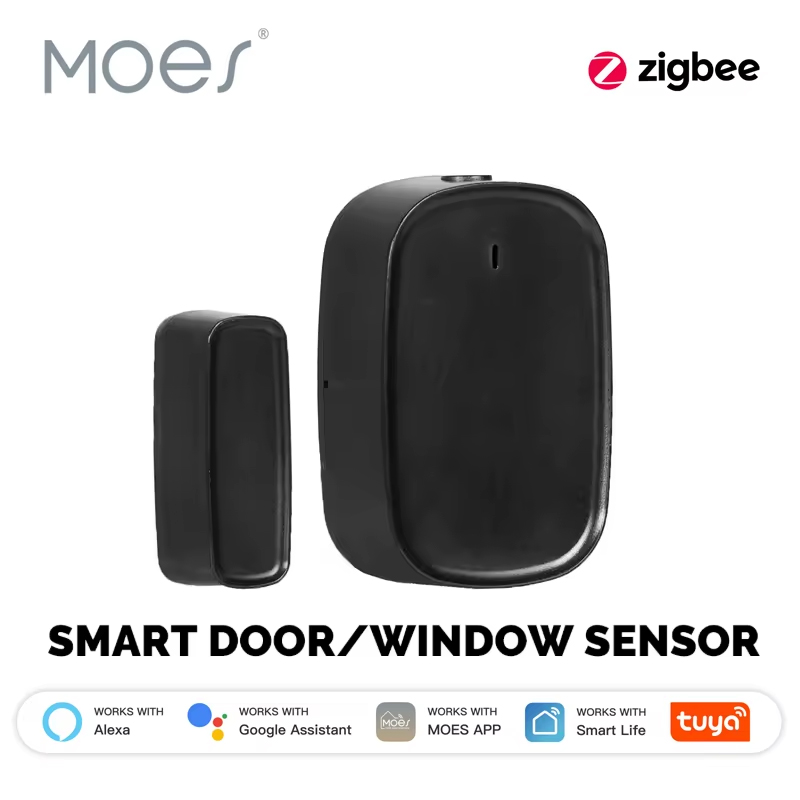 Home Security With Ai - MOES Tuya ZigBee Smart Fenster- und