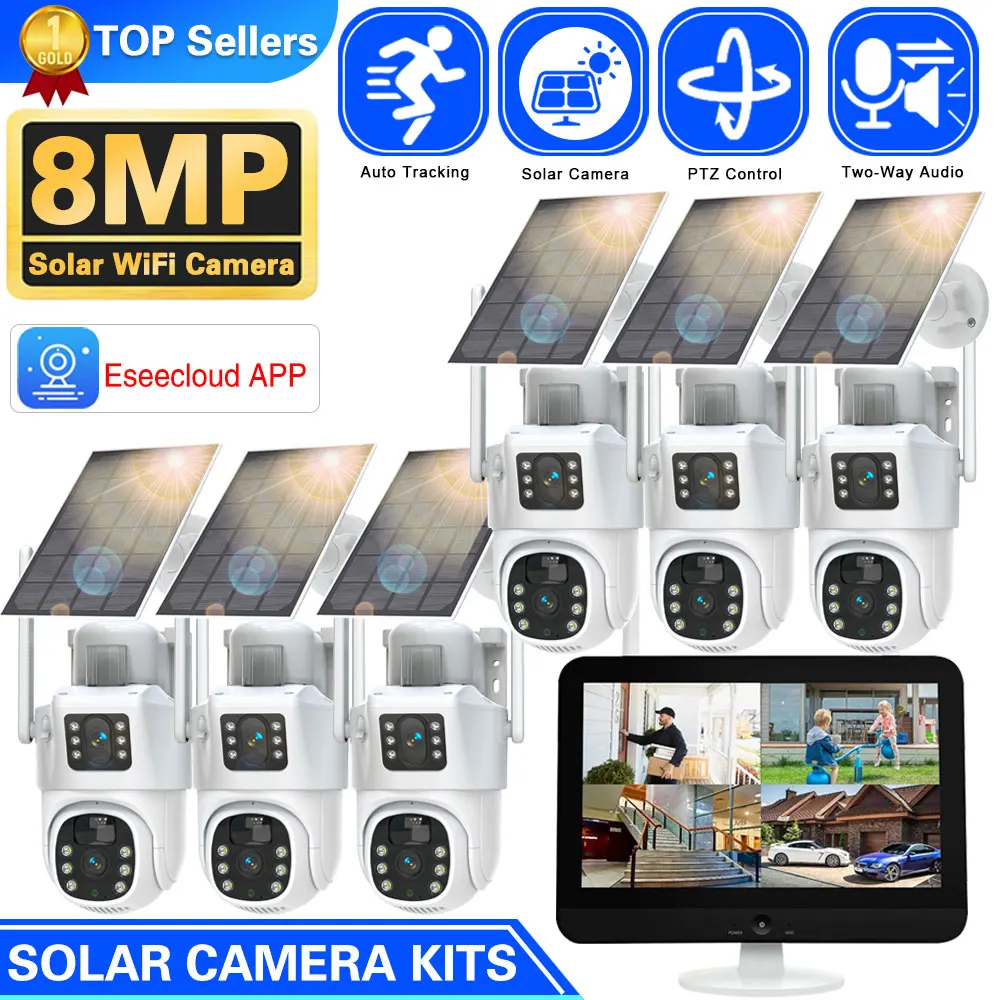 Home Security Wifi Camera - 10ch drahtlose nvr 4k 8mp Dual