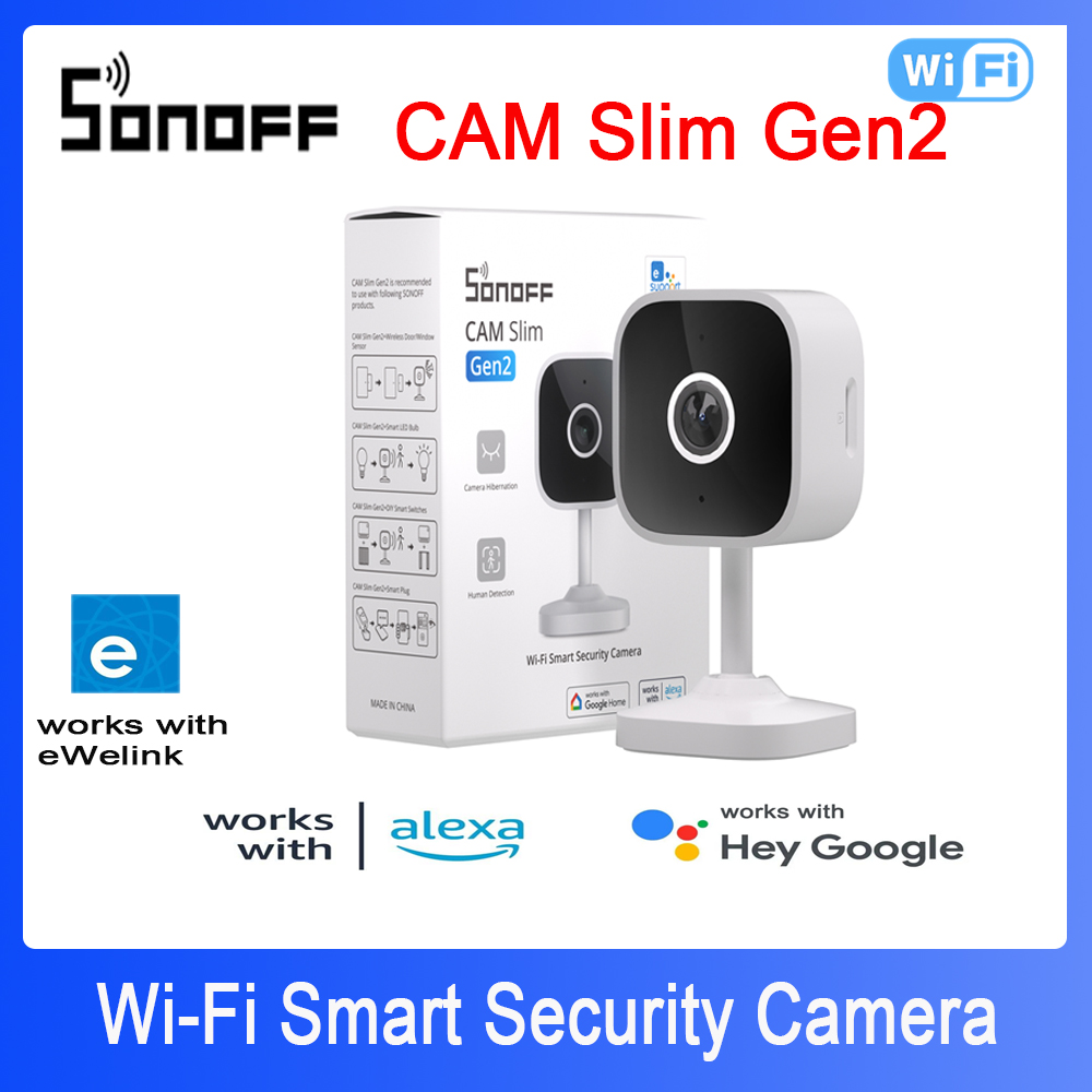 Home Security Google Camera - SONOFF CAM Slim Gen2 WiFi Smart
