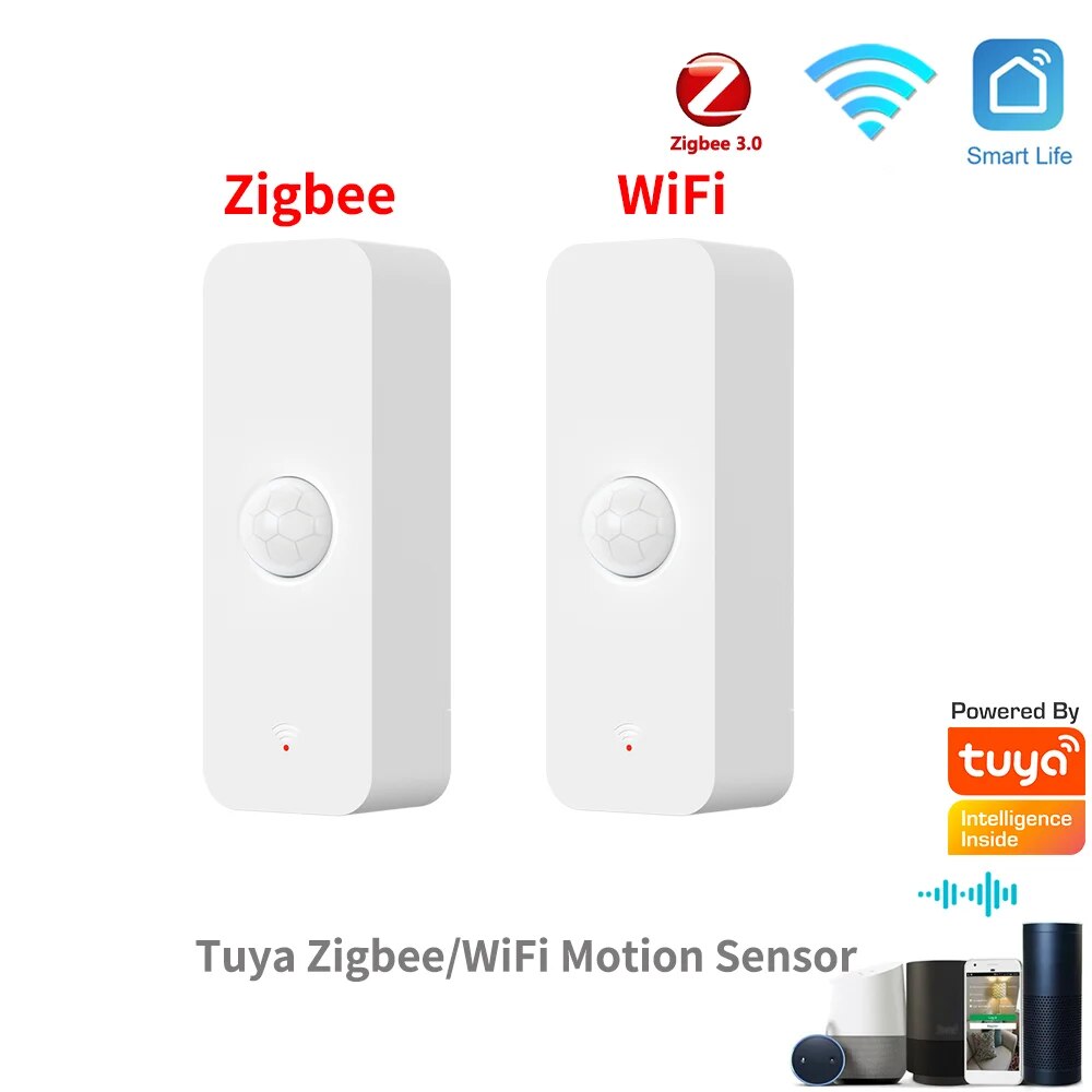 Home Security With Ai - Tuya wifi zigbee pir bewegungs sensor