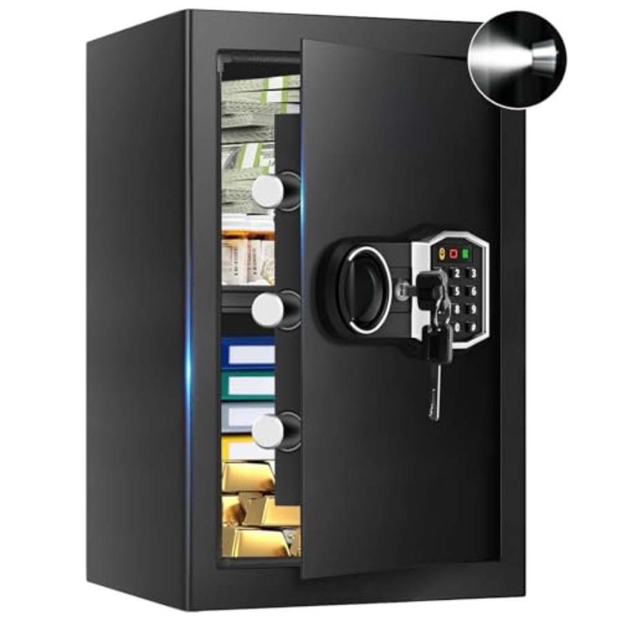 Home Security Safe - Sicherheitstresor für zu Hause: 3,4 Kubikfuß