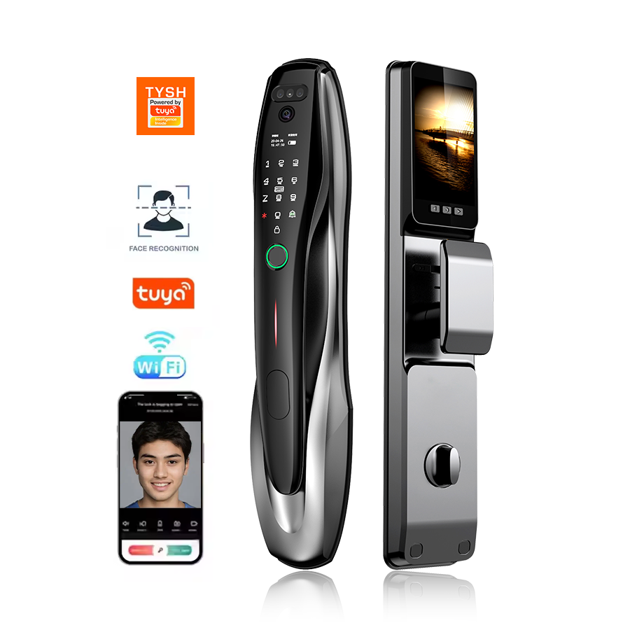 Home Security Front Door Camera - TYSH Tuya Sicherheit Fingerabdruck NFC Karte