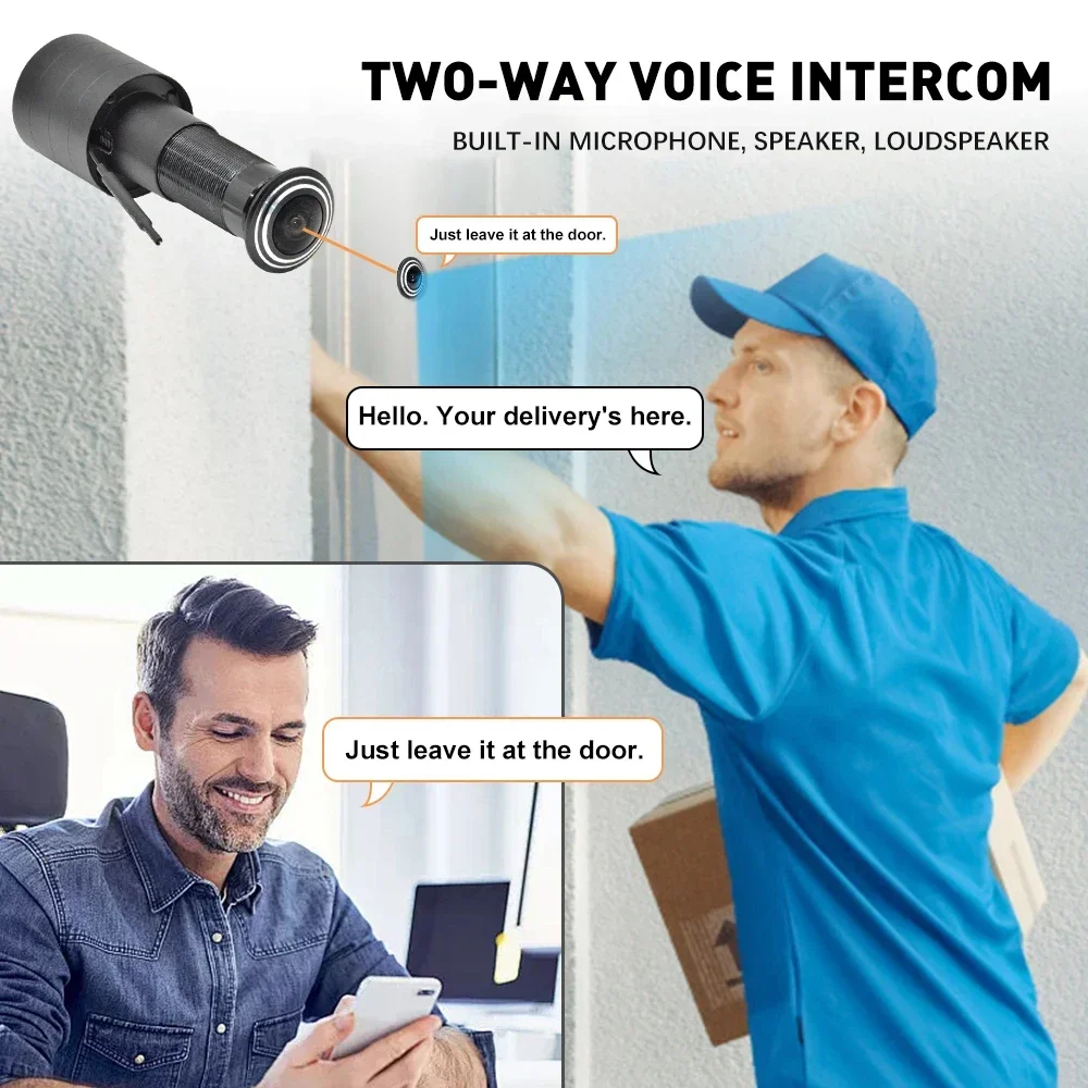 3MP HD 2,4G/5G WLAN-Türspion-K – Home Security Front Door Camera Bewertung und Preis