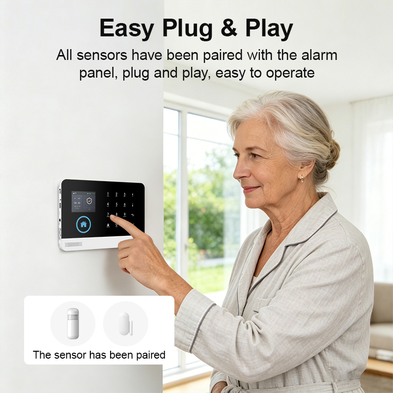 Smart Home WiFi GSM Alarmanlag – Home Security Front Door Camera Bewertung und Preis