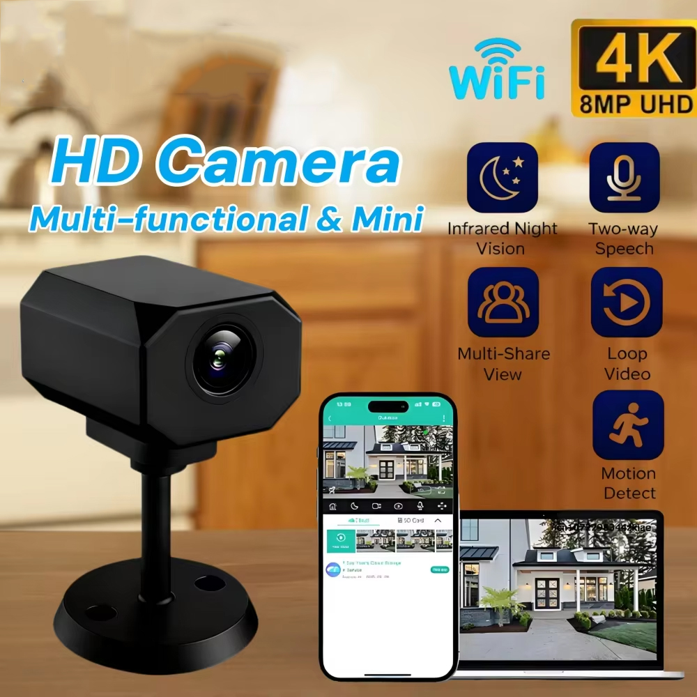 4K HD WiFi-Überwachungskamera  – Home Security Wifi Camera Bewertung und Preis