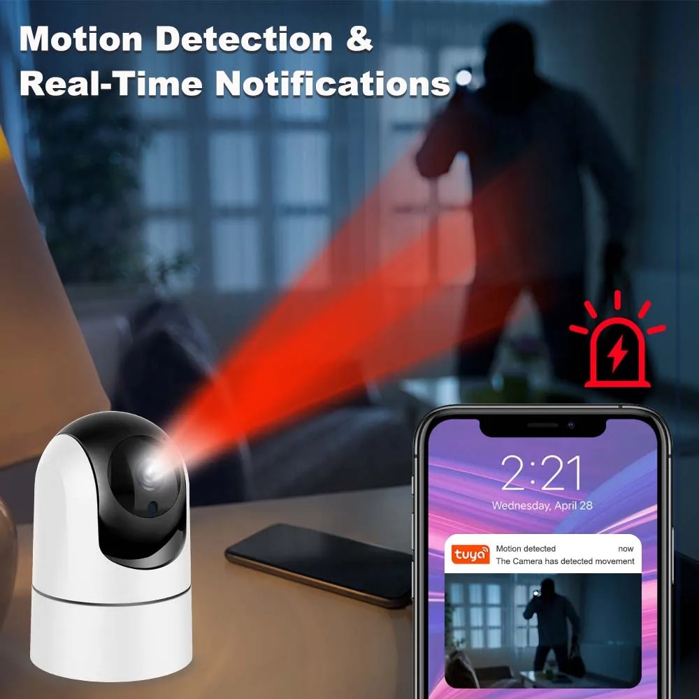 6MP WLAN-Kamera Tuya Smart Hom – Home Security Google Camera Bewertung und Preis