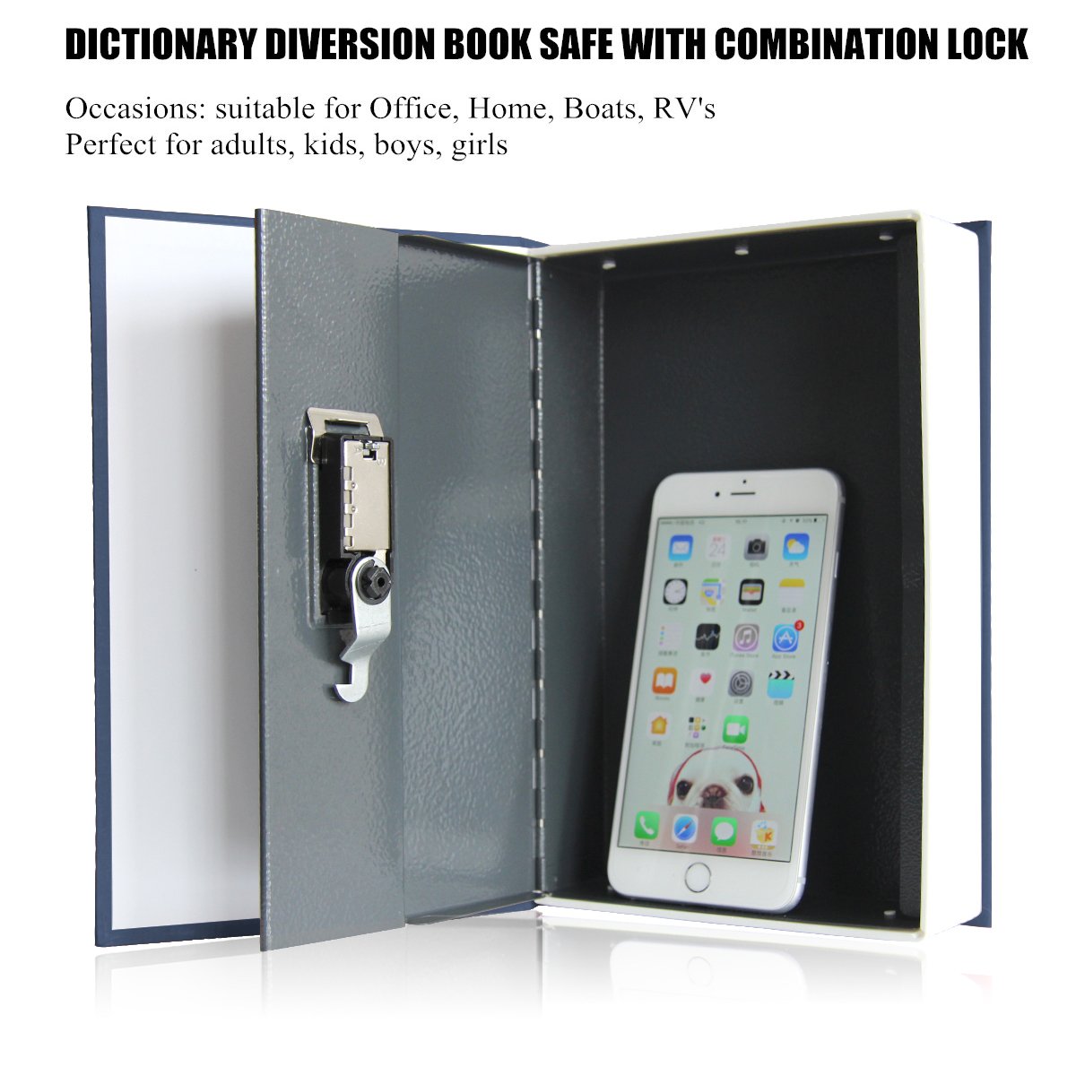 Buchsafe mit Zahlenschloss, Wö – Home Security Safe Bewertung und Preis