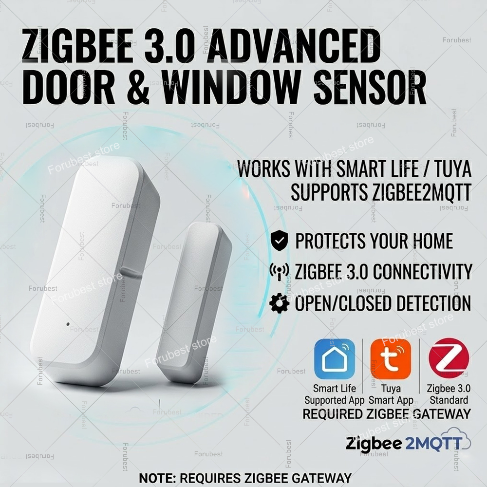 Tuya Zigbee Tür- und Fensterse – Home Security With Ai Bewertung und Preis