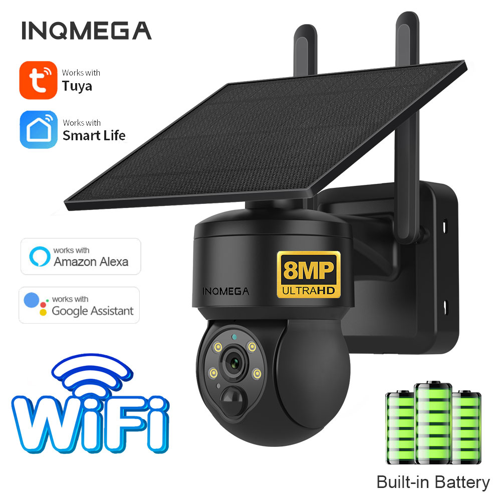 INQMEGA 8MP TUYA Solarkamera P – Home Security Wifi Camera Bewertung und Preis