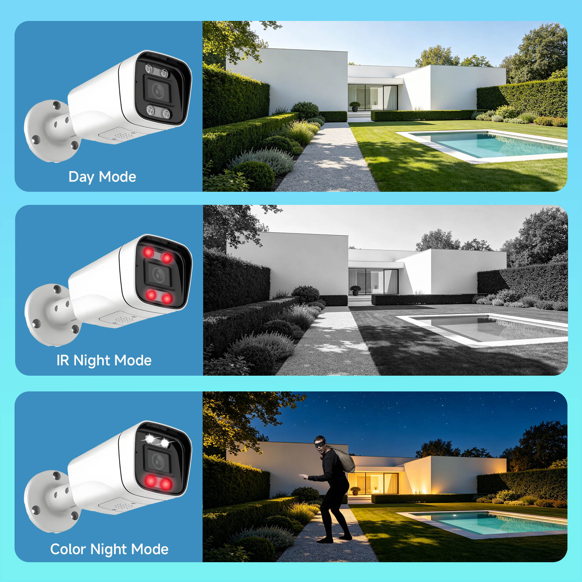 BFMore 8MP 4K KI-Sicherheitssy – Home Security With Ai Bewertung und Preis