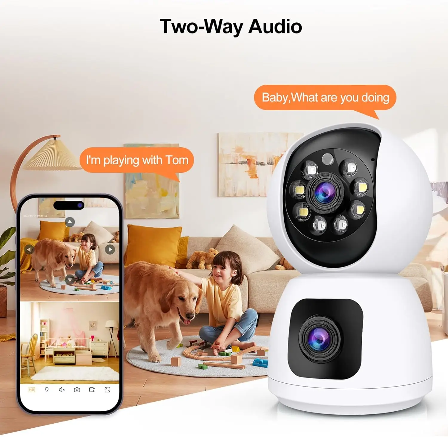 Tuya 4K 8MP HD WiFi Kamera Ind – Home Security Google Camera Bewertung und Preis