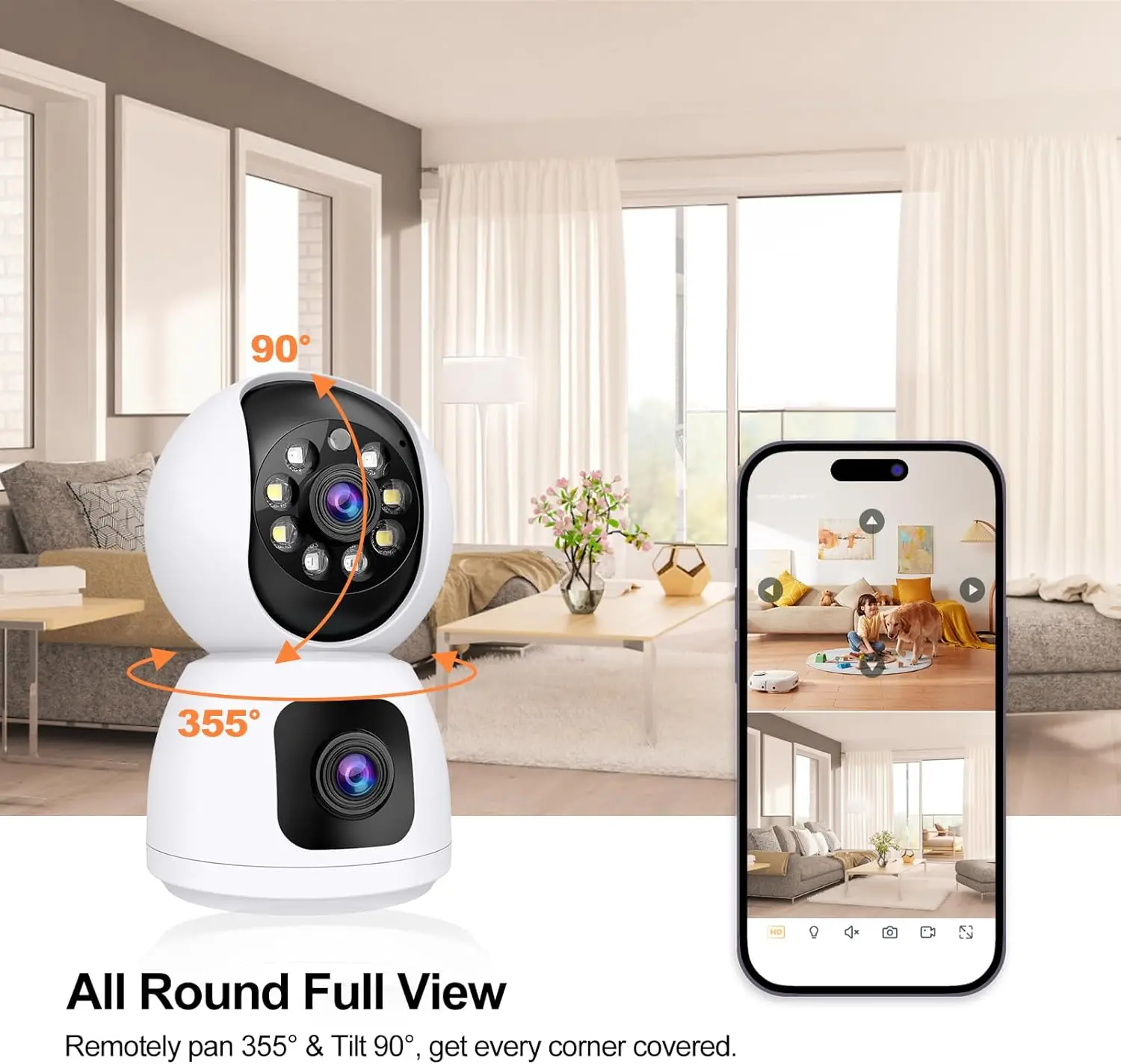 Tuya 4K 8MP HD WiFi Kamera Ind – Home Security Google Camera Bewertung und Preis