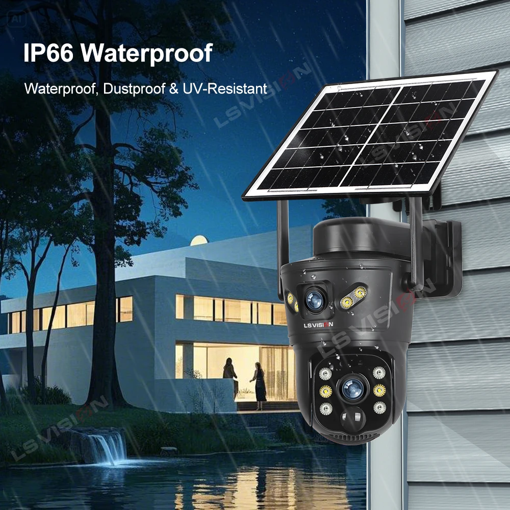 LS VISION 8MP 4G Solarkamera D – Home Security Wifi Camera Bewertung und Preis