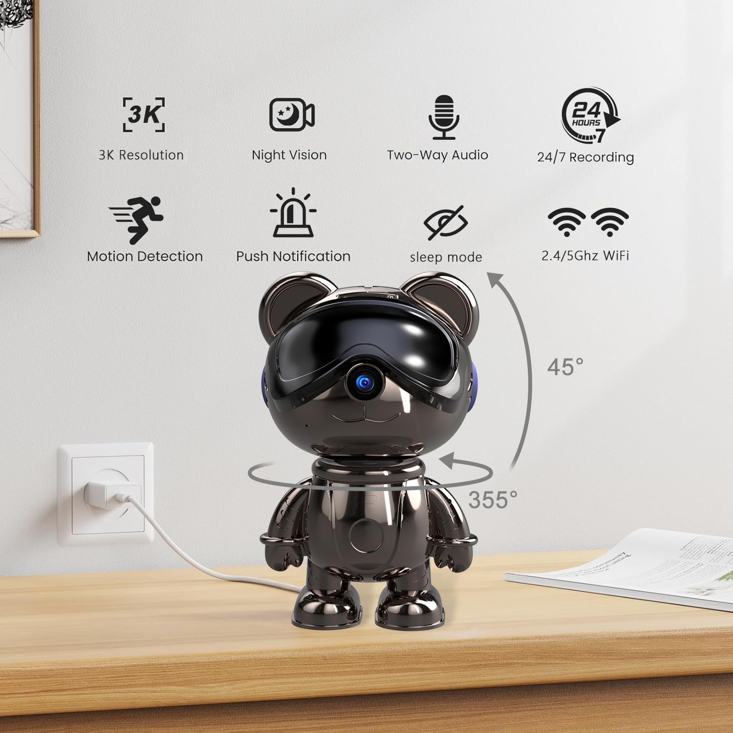 WLAN-Überwachungskamera für de – Home Security Google Camera Bewertung und Preis