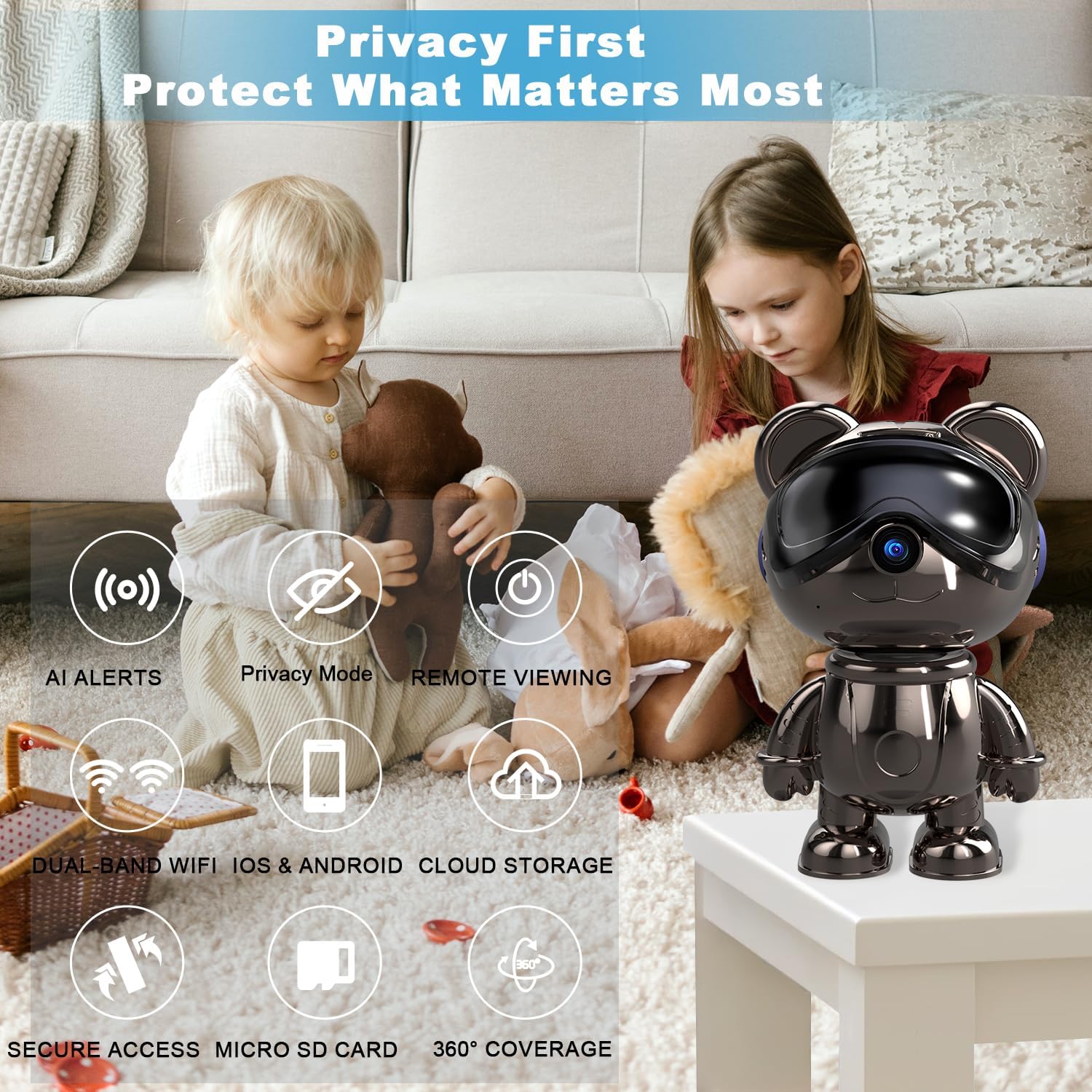 WLAN-Überwachungskamera für de – Home Security Google Camera Bewertung und Preis