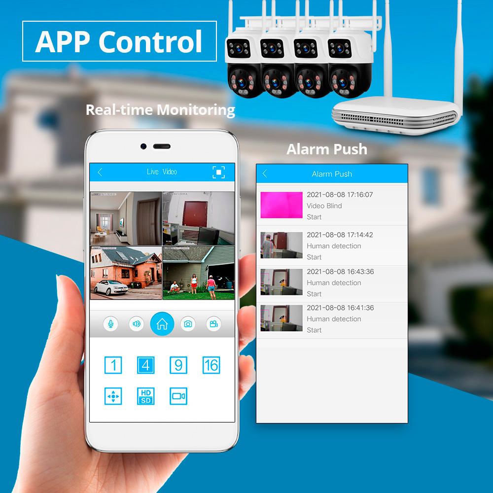 KERUI Wasserdichtes 6MP HD Wir – Home Security Upgrades Bewertung und Preis