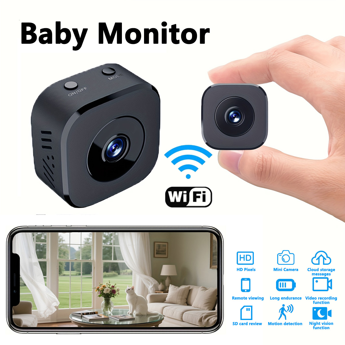 1080P HD Mini WiFi Kamera Indo – Home Security Wifi Camera Bewertung und Preis