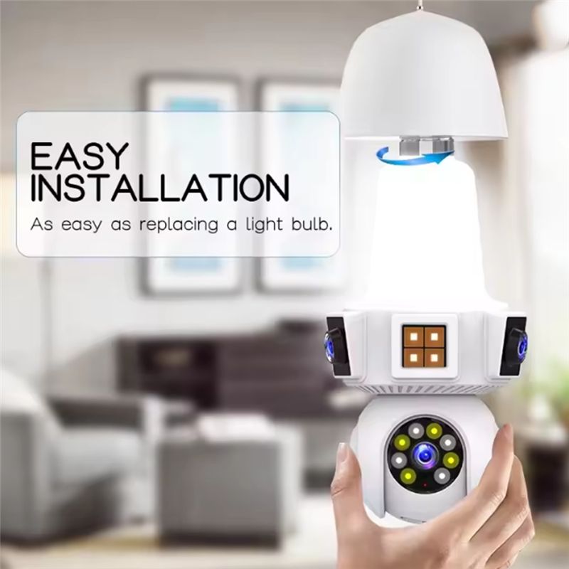 【A08I】Duale Objektiv-Überwachu – Home Security Wifi Camera Bewertung und Preis
