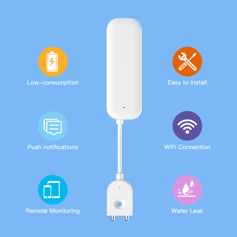 Tuya WiFi ZigBee Wasser Sensor – Home Security With Ai Bewertung und Preis