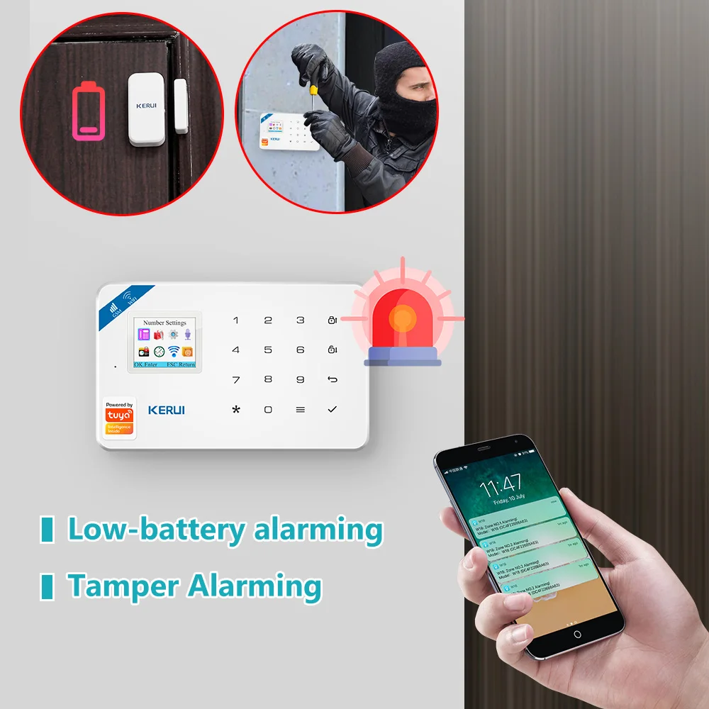KERUI W181 Alarm System Sicher – Home Security Google Camera Bewertung und Preis