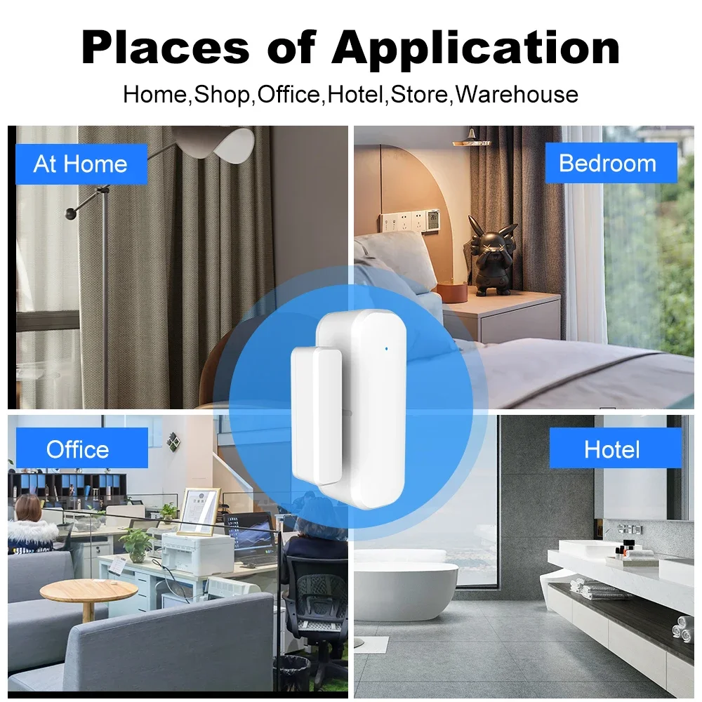 ZigBee Tür- und Fenstersensor, – Home Security With Ai Bewertung und Preis