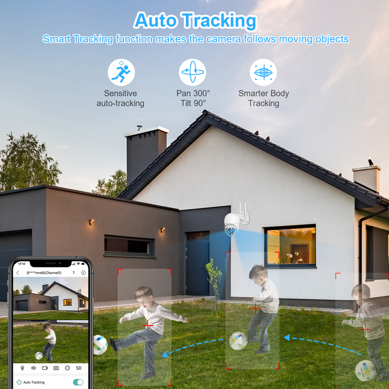 Smar 3MP Kabelloses CCTV-Siche – Home Security Upgrades Bewertung und Preis