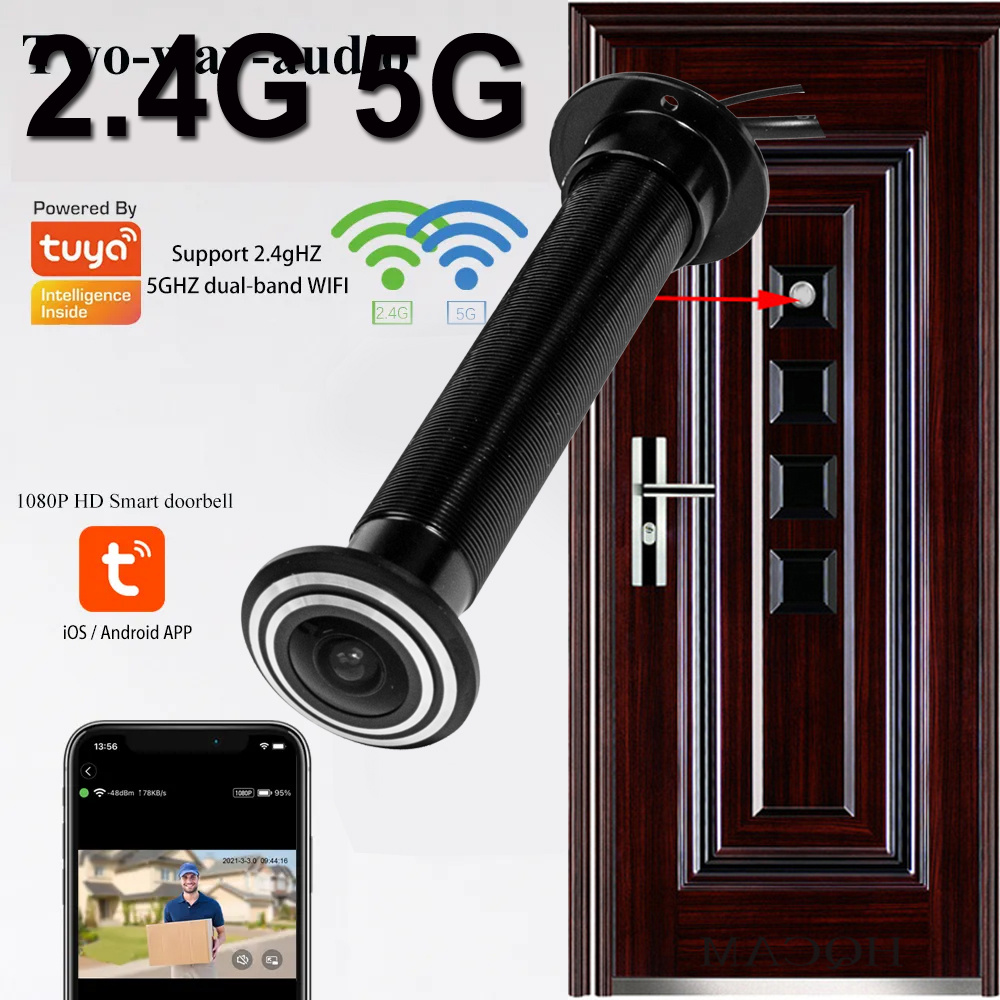 16mm Tür Wifi Auge Kamera 5G 2 – Home Security Front Door Camera Bewertung und Preis