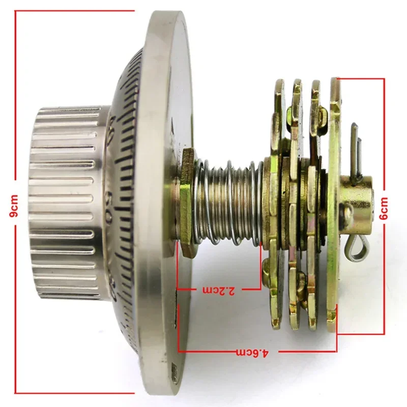 Mechanisches Codescheibenschlo – Home Security Safe Bewertung und Preis